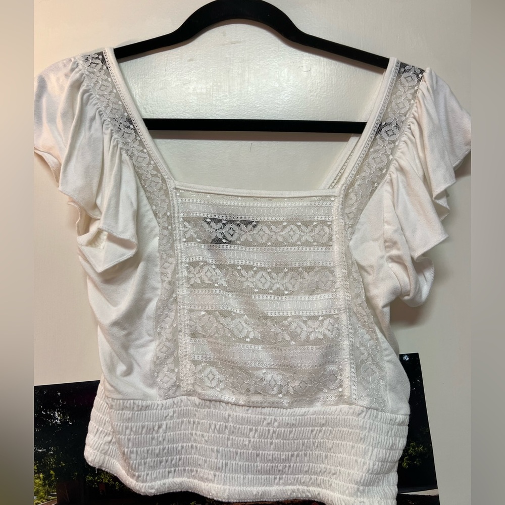 Forever 21 white blouse